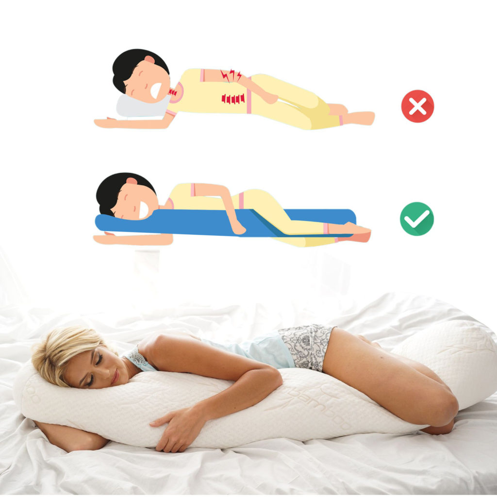 Body Pillow Latex Back Support Systems